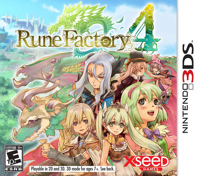 3DS《符文工房4》美版下载下载