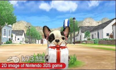 3ds 任天猫狗法国斗牛犬与新伙伴中文版下载-任天猫狗法国斗牛犬与新伙伴中文版下载