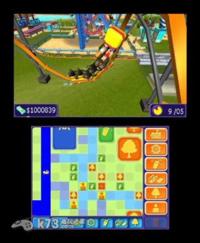 3ds 过山车大亨3D欧版下载-过山车大亨3D汉化版下载
