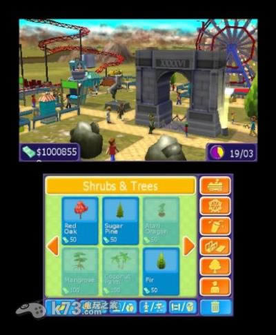 3ds 过山车大亨3D欧版下载-过山车大亨3D汉化版下载