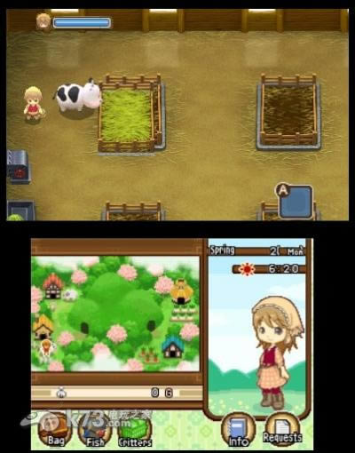 3ds 牧场物语3D双子村美版提供下载-牧场物语3D双子村中文版下载