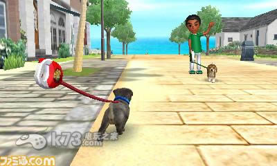 3ds 任天猫狗 法国斗牛犬与新伙伴日版提供下载-任天猫狗 法国斗牛犬与新伙伴汉化版下载