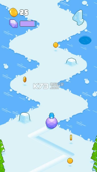 疯狂滚雪球Snow Roll v1.1.11 安卓正版下载 截图