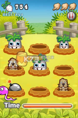 拔葡萄与打地鼠 v1.5 ios免费版下载 截图