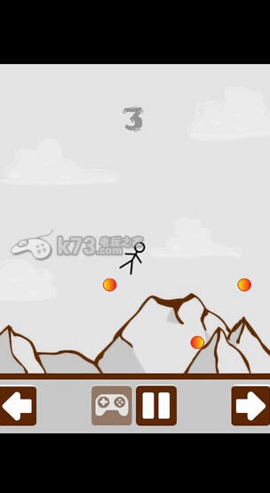 火柴人躲火球 v1.1 越狱版下载 截图