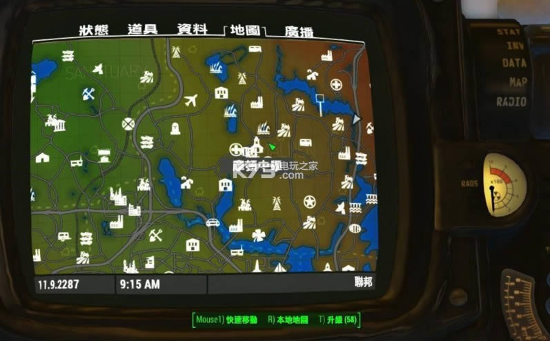辐射4地图增强MOD免费下载-地图显示资源