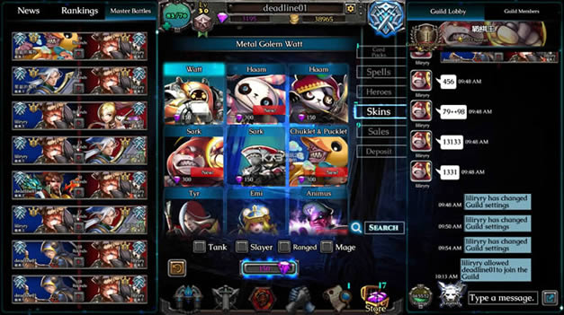 Heroes of Arzar �����ƽ������ ��ͼ