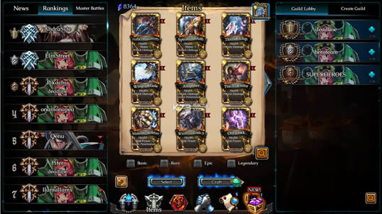 Heroes of Arzar �����ƽ������ ��ͼ