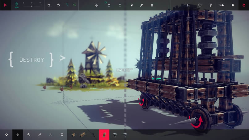 Χ��Besiege v0.45 ����Ӳ�̰����� ��ͼ