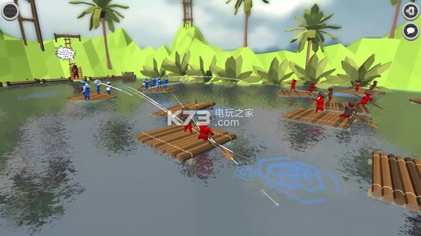 愚蠢的木筏战斗模拟器中文版提供下载-木筏战斗模拟器下载