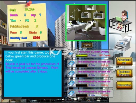 �������຺��Ӳ�̰�����-Publisher Tycoon�����ƽ������ṩ����