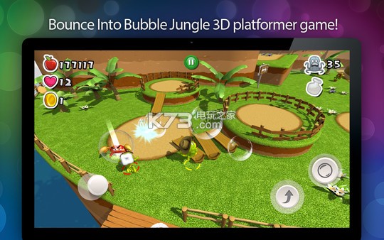 ���ݴ��ֳ�����ɫ����Ϸ���纺��Ӳ�̰�����-Bubble Jungle Super Chameleon Platformer World���İ��ṩ����