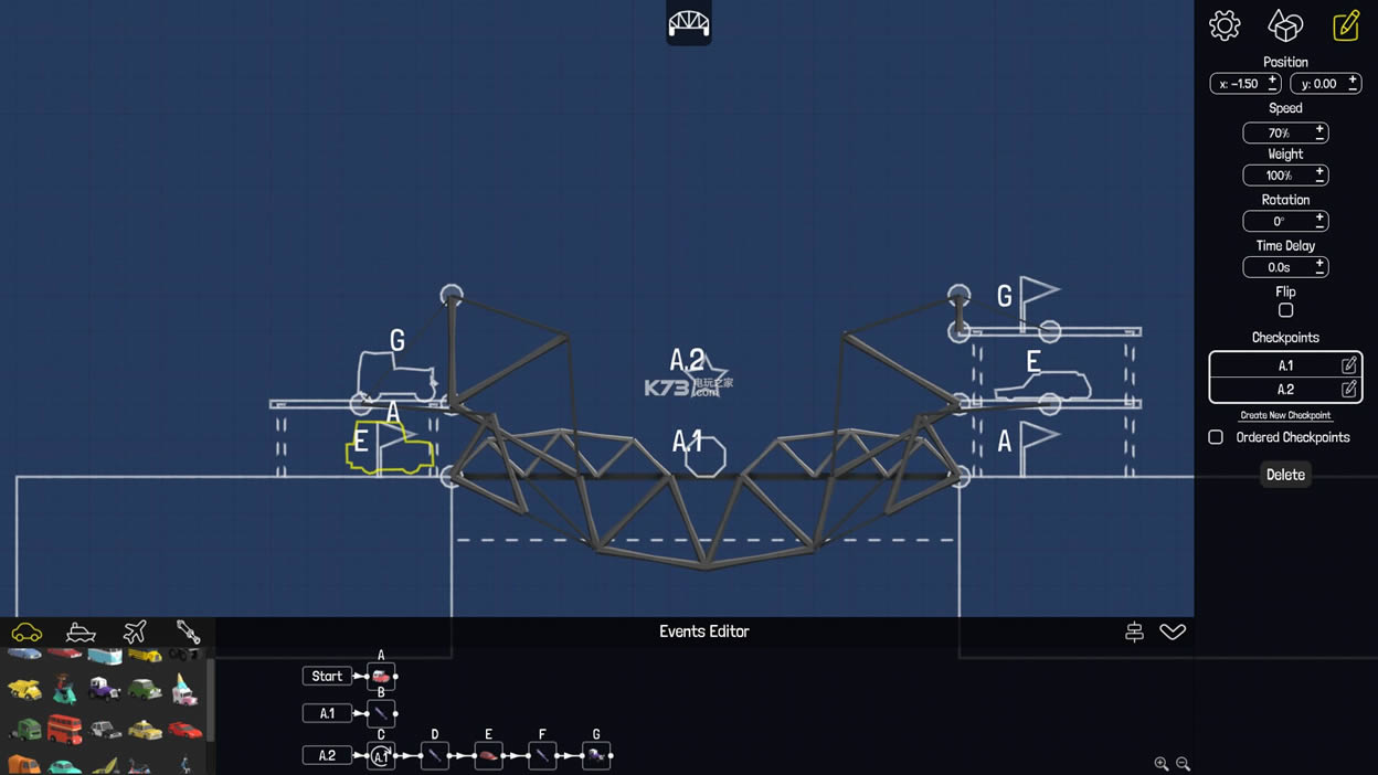 Poly Bridge ��ʽ�������ƽ������ ��ͼ