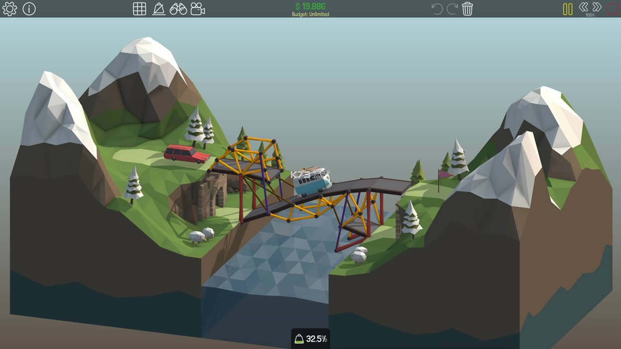 Poly Bridge ��ʽ�������ƽ������ ��ͼ
