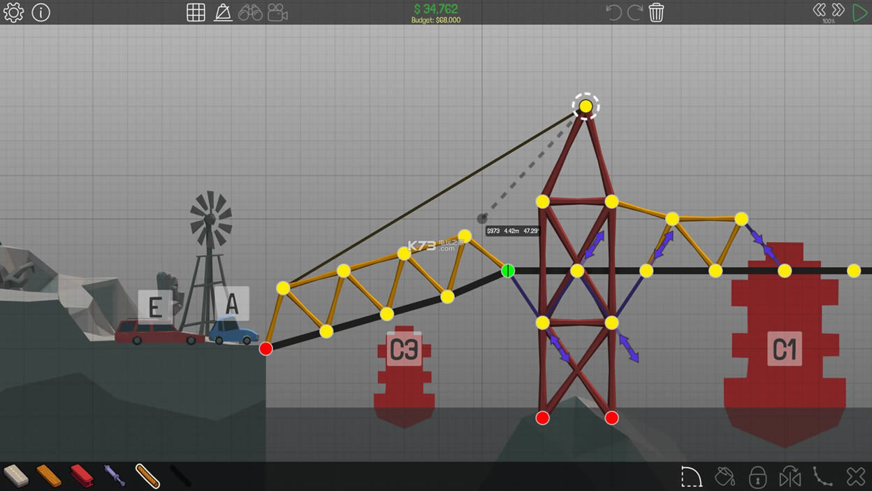 Poly Bridge ��ʽ�������ƽ������ ��ͼ