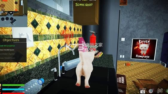 Сè���ֱײKitten Rampage ����Ӳ�̰����� ��ͼ