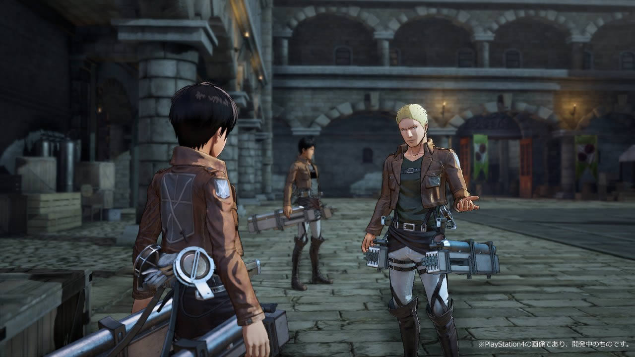PS3《进击的巨人(Shingekinokyojin Attack on Titan)》日版下载