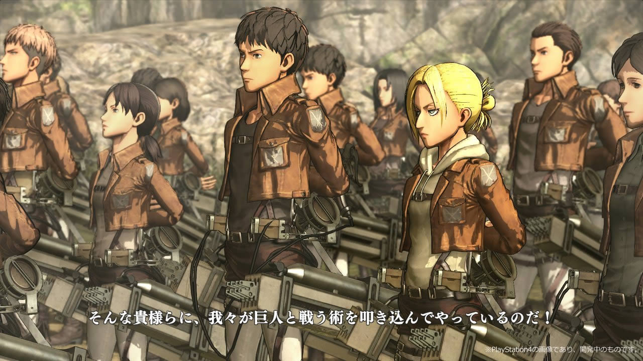 PS3《进击的巨人(Shingekinokyojin Attack on Titan)》日版下载