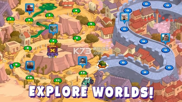 车吃车3 v2.8 破解版中文无限金币 截图