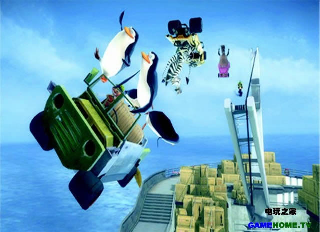 XBOX360《马达加斯加赛车》美版下载