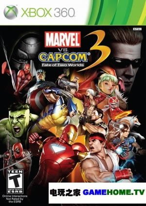 XBOX360《漫画英雄 VS Capcom 3》全区ISO下载