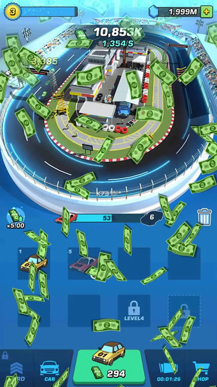 闲置赛车 v1.0.5 破解版 截图