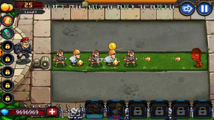 ���Ӵ�ս��ʬ v2.0.1.8 ��Ϸ ��ͼ