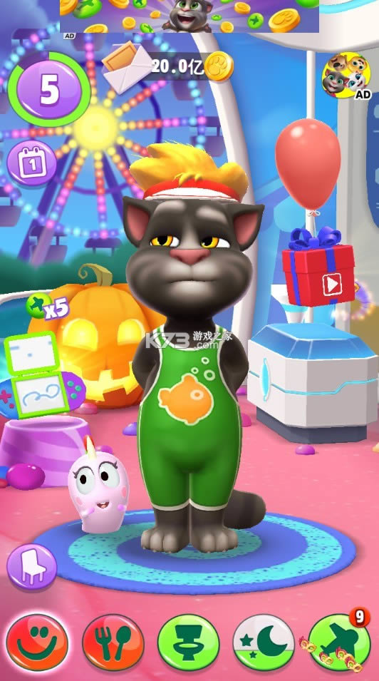 我的汤姆猫2国际服破解版-我的汤姆猫2国际版无限金币钻石版下载v3.1.2.1966