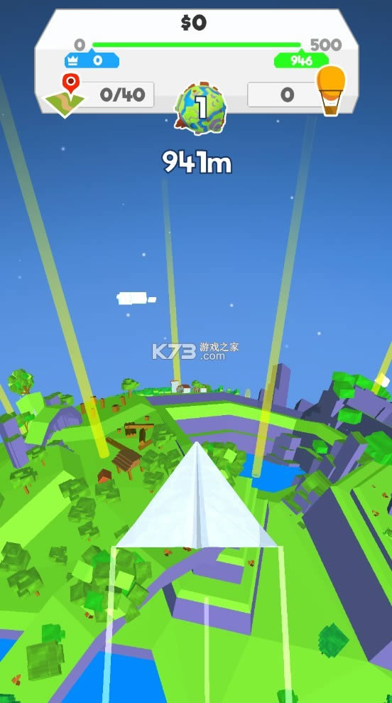 纸飞机星球破解版-纸飞机星球无限金币版下载v1.109