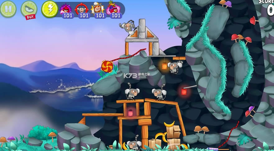 愤怒的小鸟里约大冒险 v2.6.13 无限金币版 截图