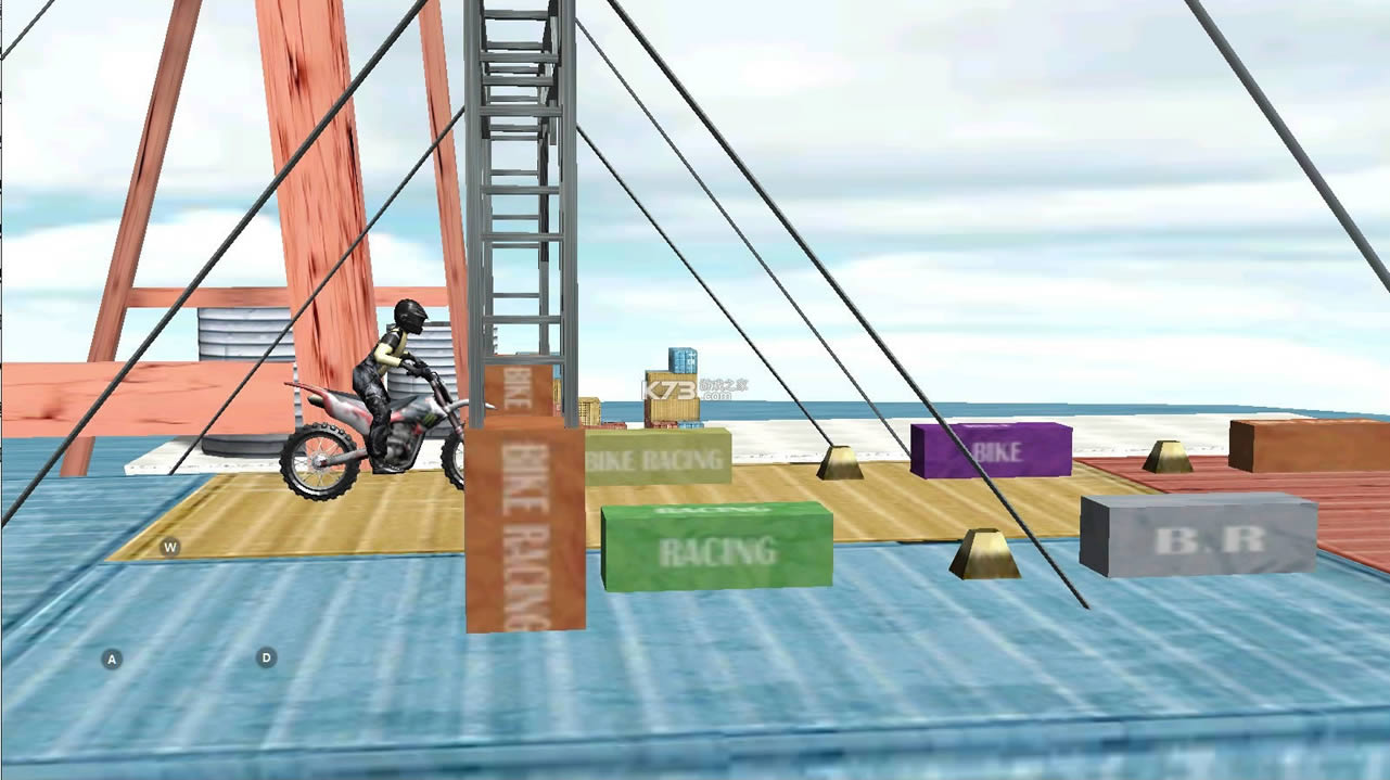 摩托竞技3d v2.7 破解版 截图