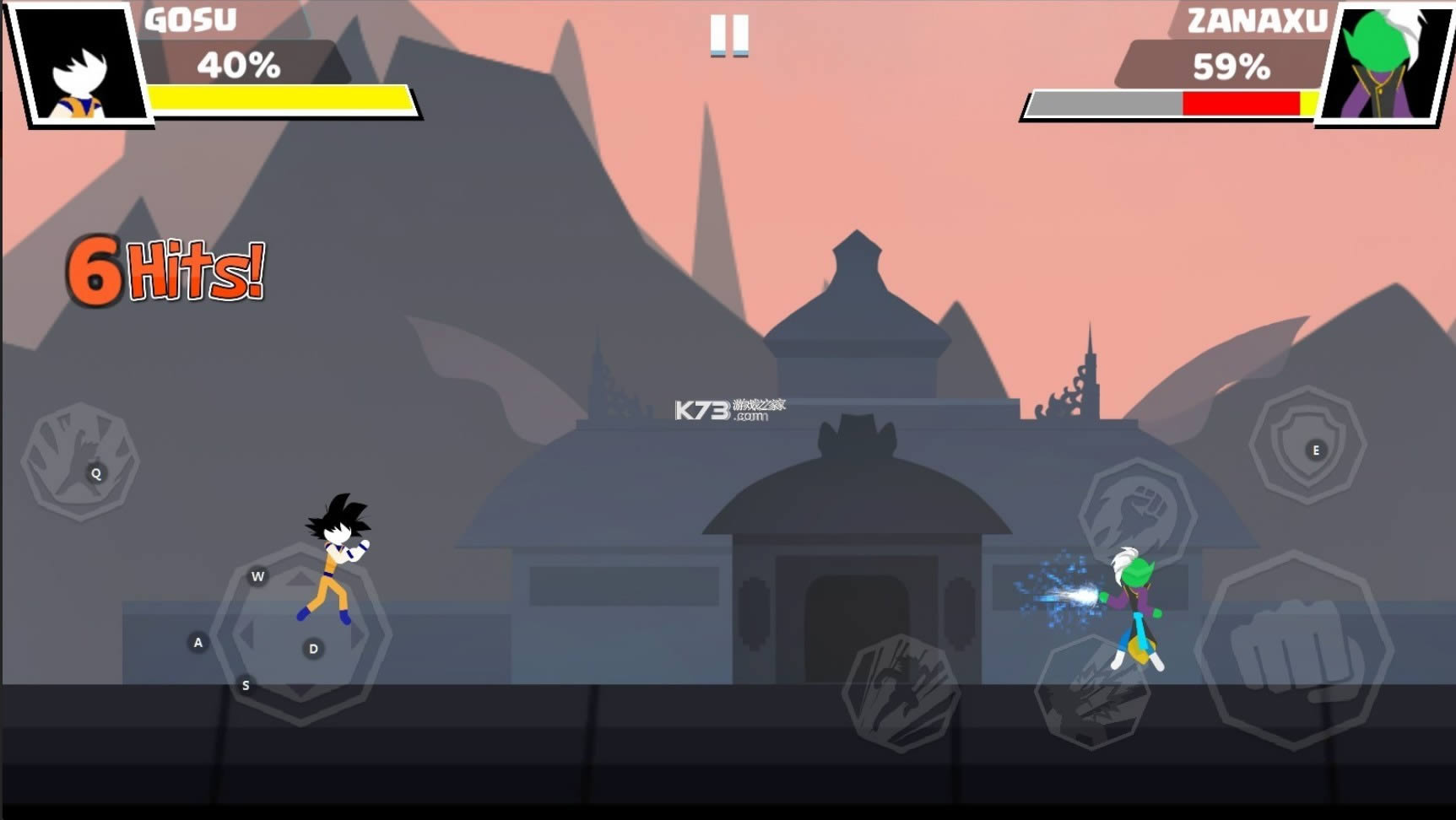 火柴人悟空格斗 v2.0.3 无限金币版 截图