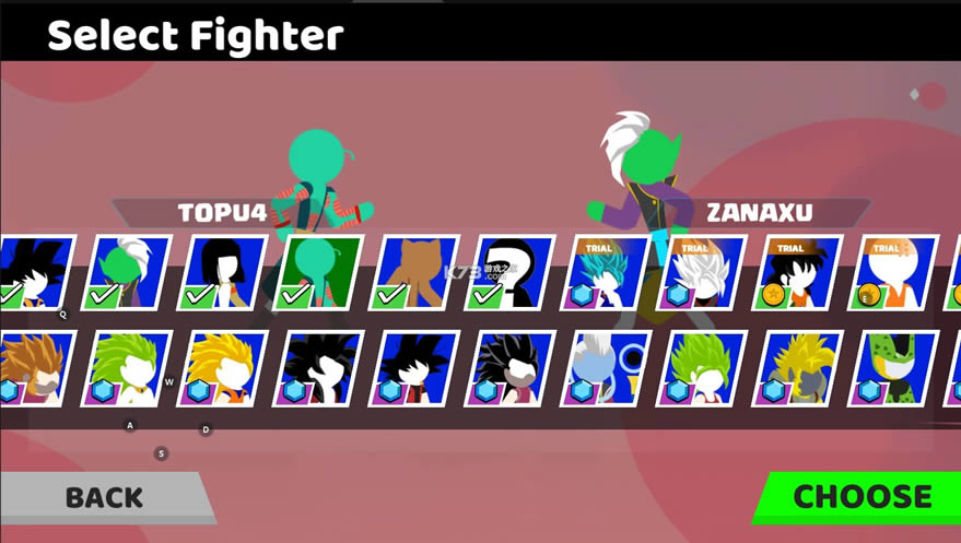 火柴人悟空格斗 v2.0.3 破解版 截图