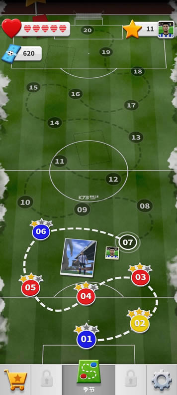 足球英雄2 v1.21 中文破解版 截图