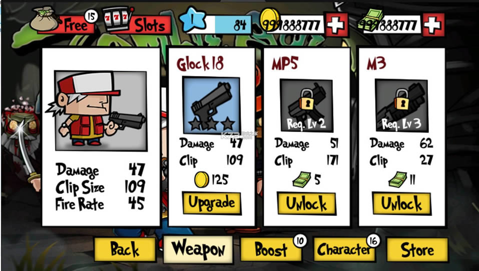 僵尸时代2 v1.3.1 无限黄金破解版 截图