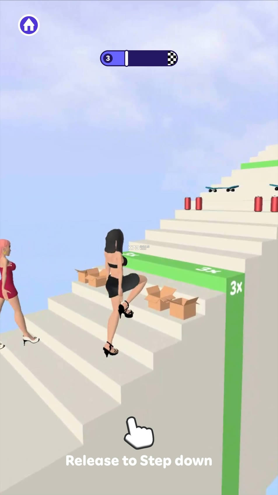 Slippery Stairs v1.0.0 ��Ϸ��׿�� ��ͼ