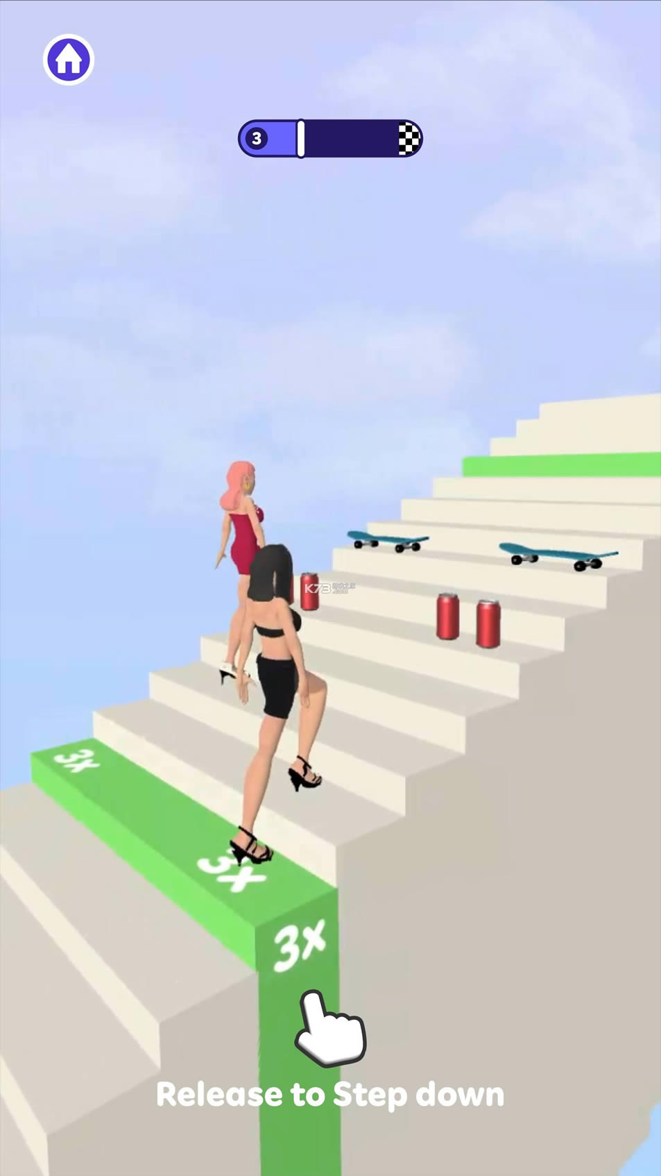 Slippery Stairs v1.0.0 ��Ϸ��׿�� ��ͼ