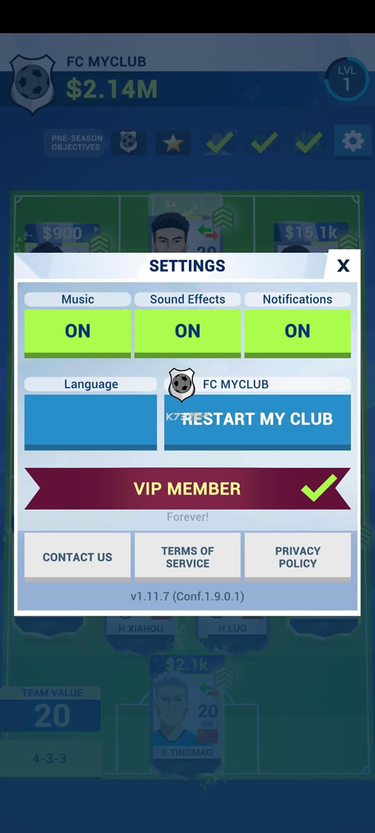 ������ v1.11.7 �ƽ�� ��ͼ