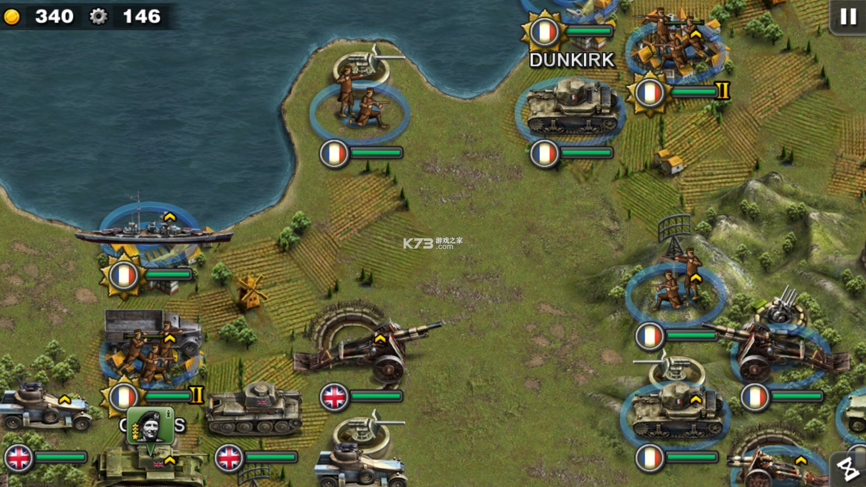 将军的荣耀 v2.4.1 破解版无限金币勋章 截图