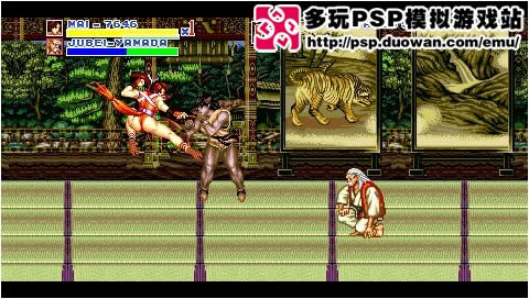 PSP模拟:2D横版过关《饿狼传说过关版》下载