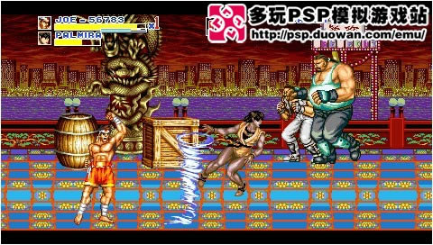 PSP模拟:2D横版过关《饿狼传说过关版》下载