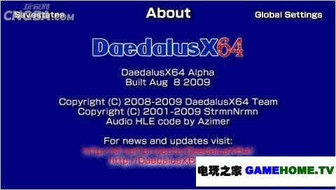 PSP用N64模拟器最新版DaedalusX64 443下载