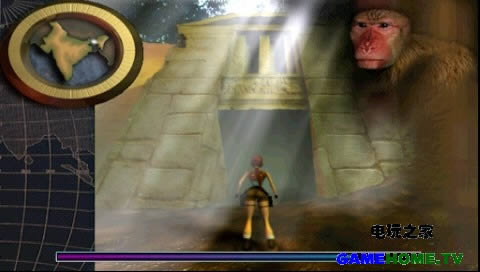 PS动作冒险《古墓丽影3+4》美版下载