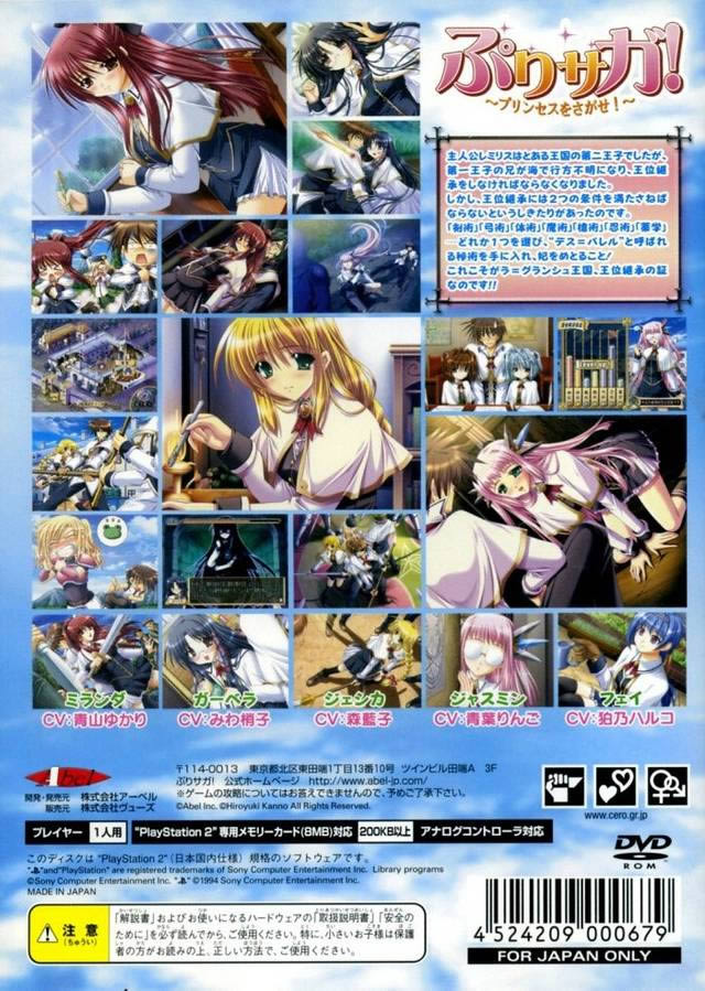 ps2《公主候选人：寻找真命天女》日版免费提供下载下载