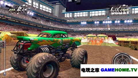 PSP《怪物卡车 毁灭之路》美版游戏下载