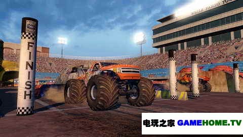 PSP《怪物卡车 毁灭之路》美版游戏下载
