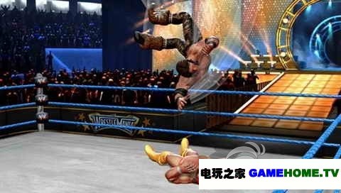 PSP 3D对战格斗《美国职业全明星摔跤》美版下载下载-电玩之家