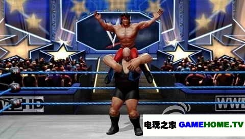 PSP 3D对战格斗《美国职业全明星摔跤》美版下载下载-电玩之家