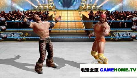 PSP 3D对战格斗《美国职业全明星摔跤》美版下载下载-电玩之家