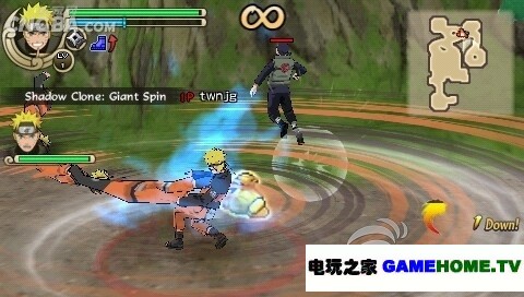 PSP《火影忍者疾风传:究极冲击》美版下载下载-电玩之家